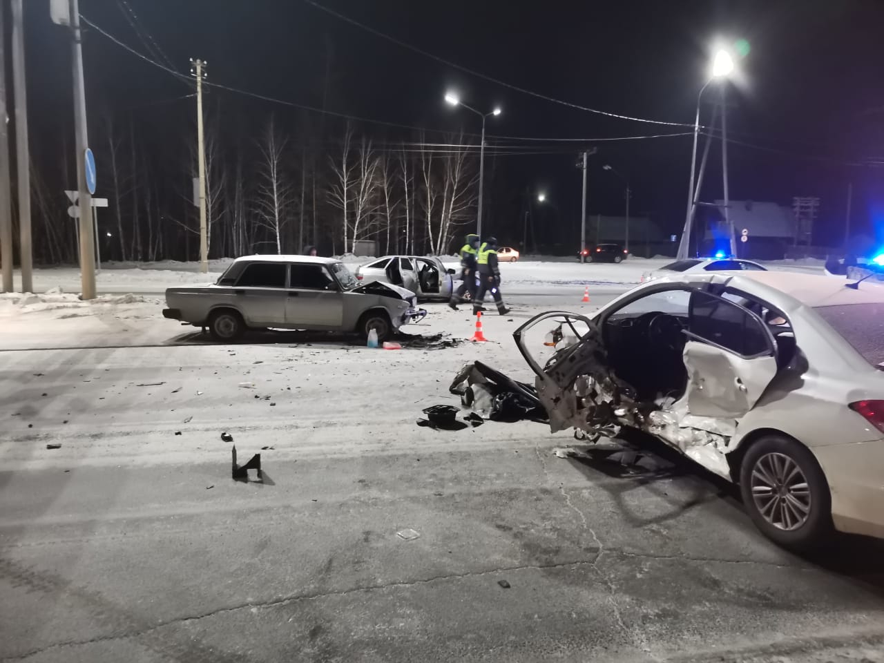 ДТП с тремя автомобилями произошло в выходные в Падунском районе - Наш  Братск. Новости Братска