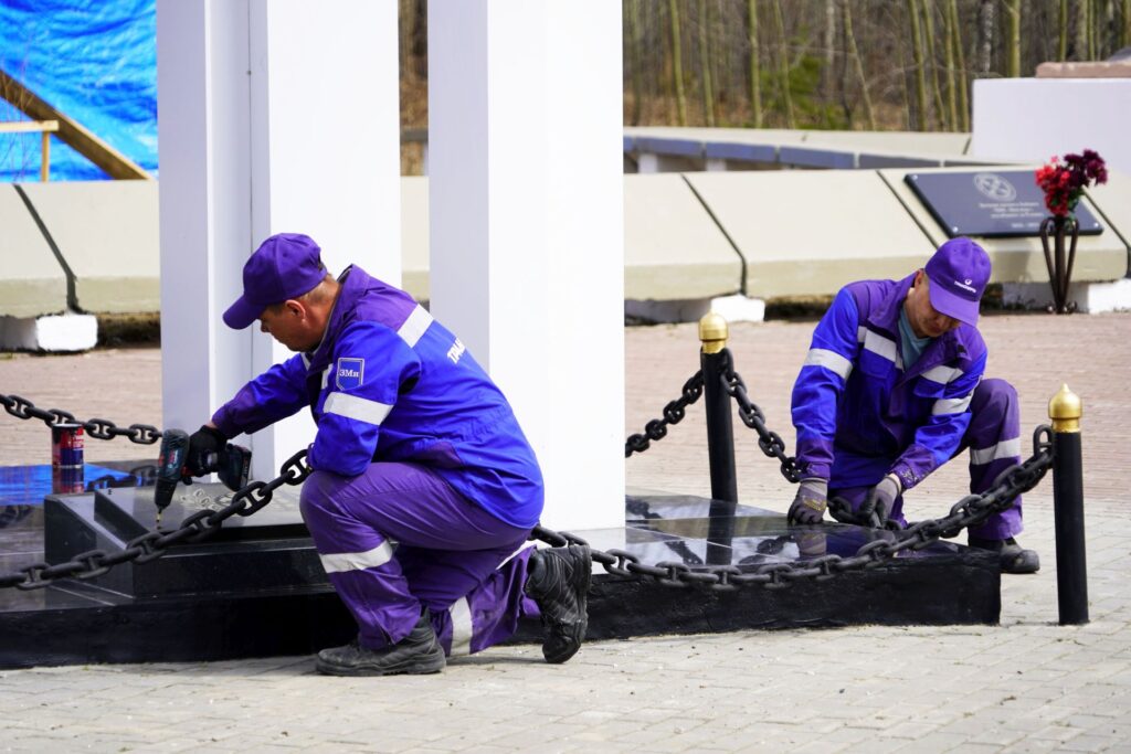 К 9 Мая «Транснефть – Восток» организовало в г. Братске реконструкцию Мемориала воинам-интернационалистам