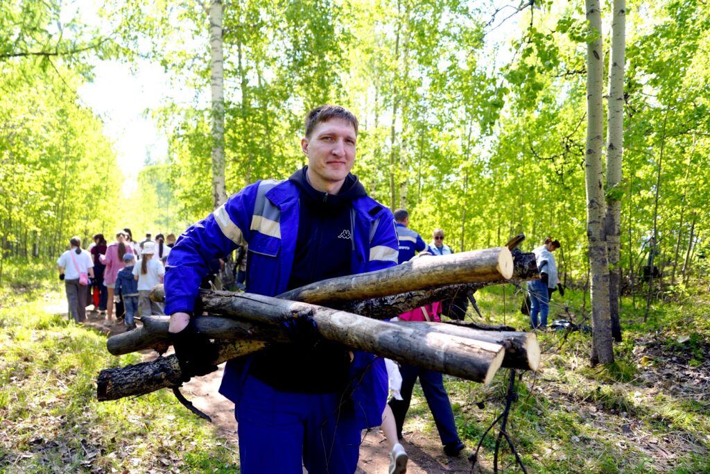 ООО «Транснефть – Восток» совместно с администрацией г. Братска организовали экологический субботник